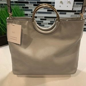 Brand New Lauren Conrad Grey Crossbody Handbag